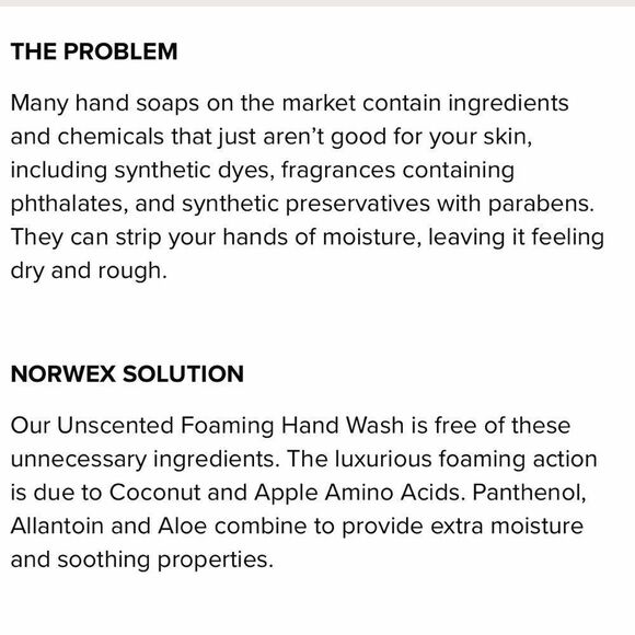 Norwex Unscented Foaming Soap Set of 2 NWT - Picture 6 of 15